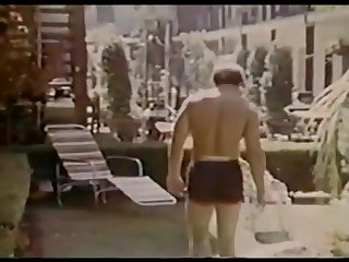 Vintage Homo Hotel Man on Man Room Service