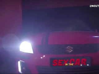 Indiai Sex in car uncut