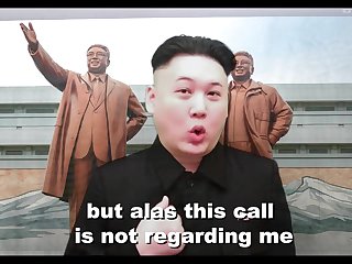 韓国語 Trump's Bigger Button